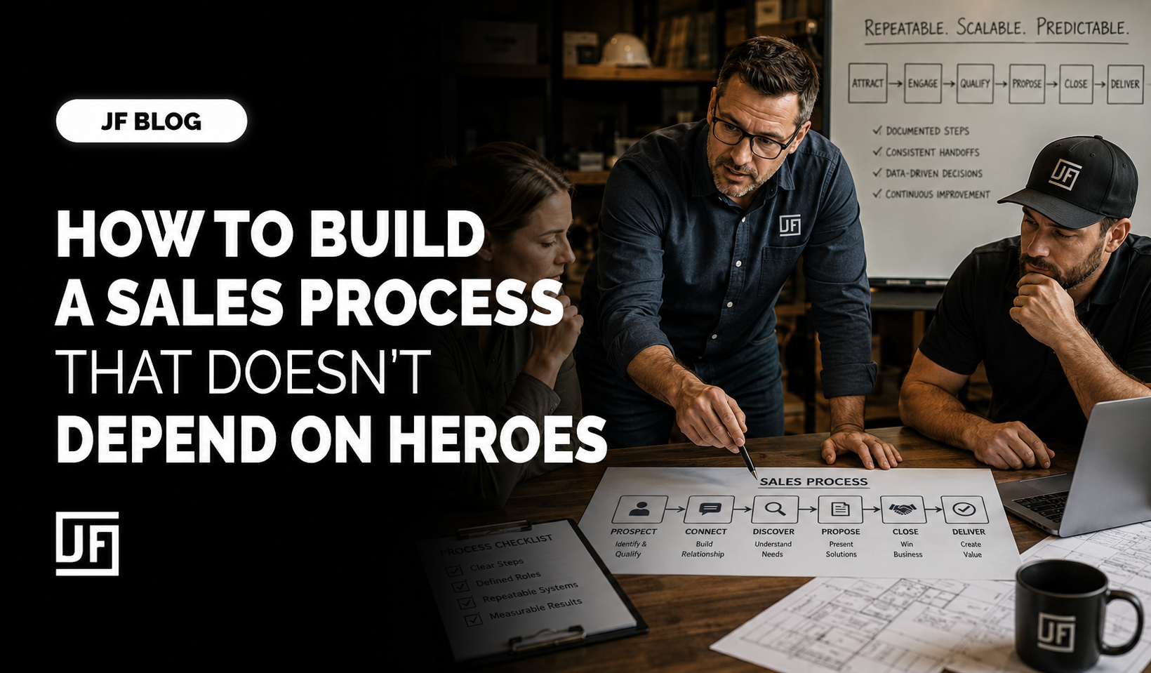 how to build a sales process