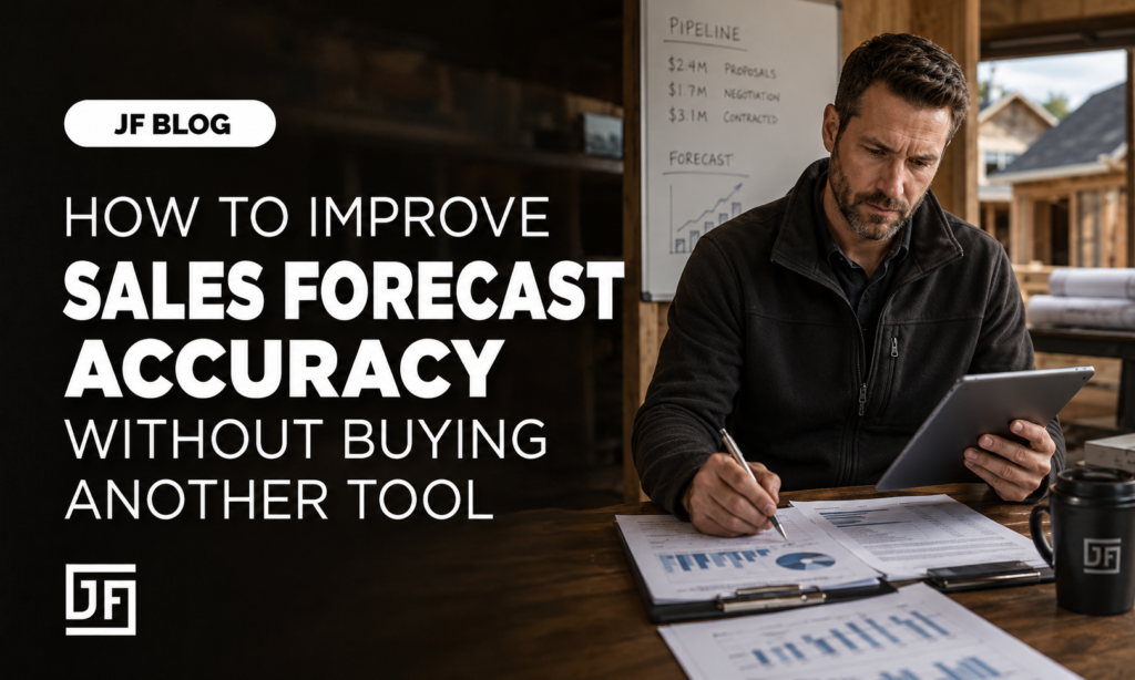 how to improve sales forecast accuracy
